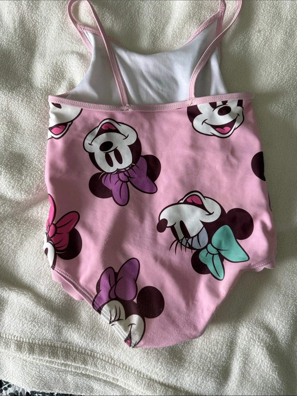 Carter's Pink Minnie Mouse One-Piece Swimsuit